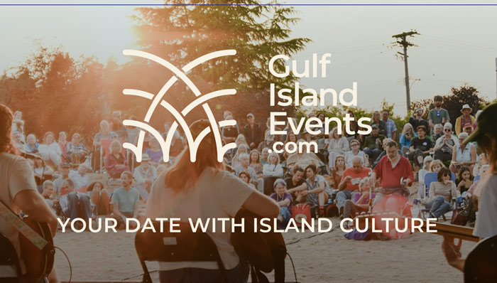 Gulf Islands online events calendar created