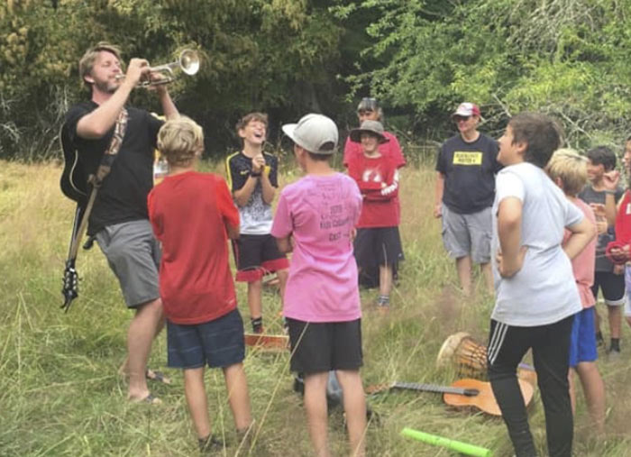 Music and fun the focus of youth band camp