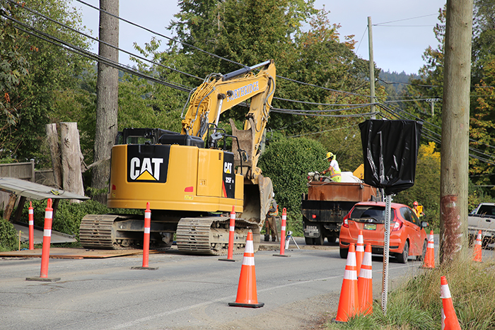 Ganges Hill roadwork hours extended