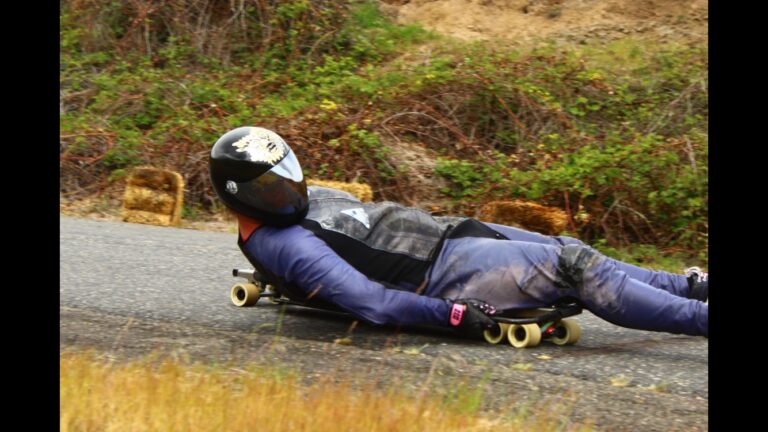 Max Kaye on Canadian street luge team