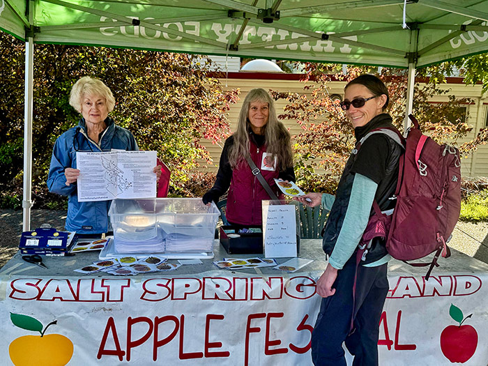 On tour with Salt Spring Apple Fest