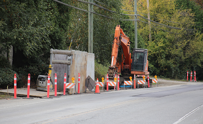 Second work zone set for Fulford-Ganges project