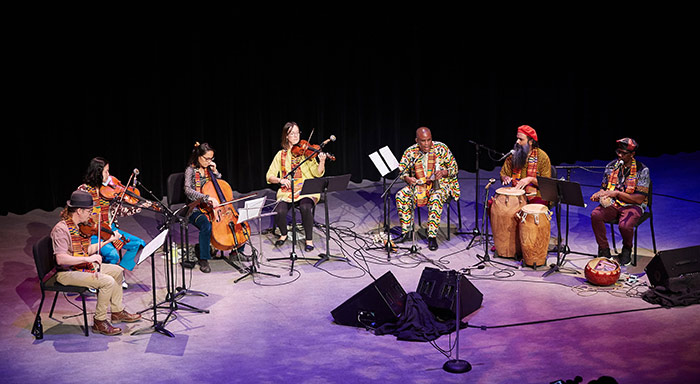 Traditional African and chamber music meets