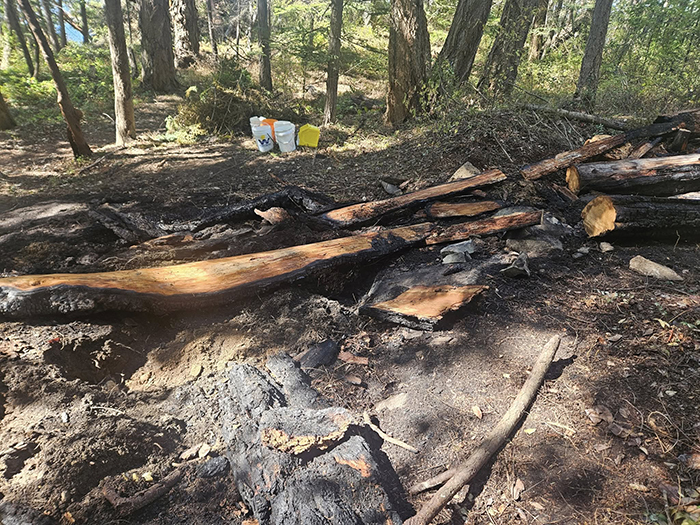 Citizens douse Third Sister Island fire