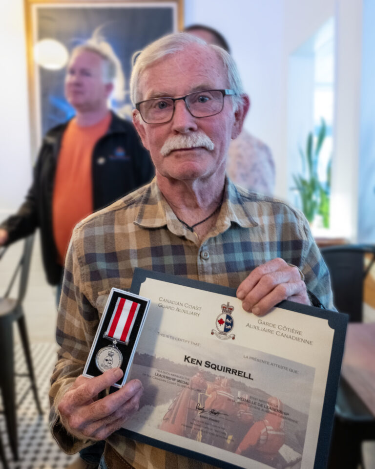 Islander honoured with CCGA leadership medal