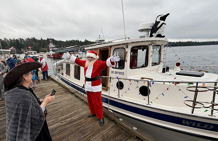 Santa Ship brings cheer