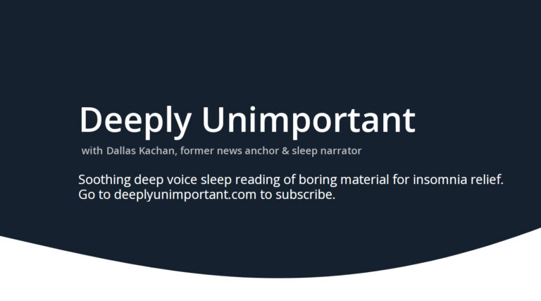 Veteran broadcaster launches sleep aid program