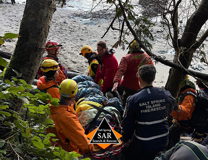 Teamwork key in rescue and evacuation by sea