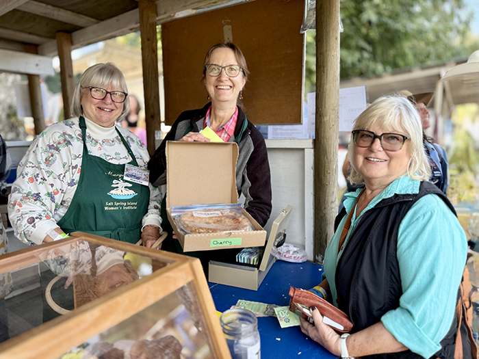 Women’s Institute reports on pie sale disbursements