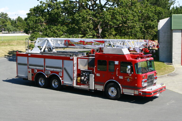 Salt Spring’s first ladder truck covered by anonymous donation