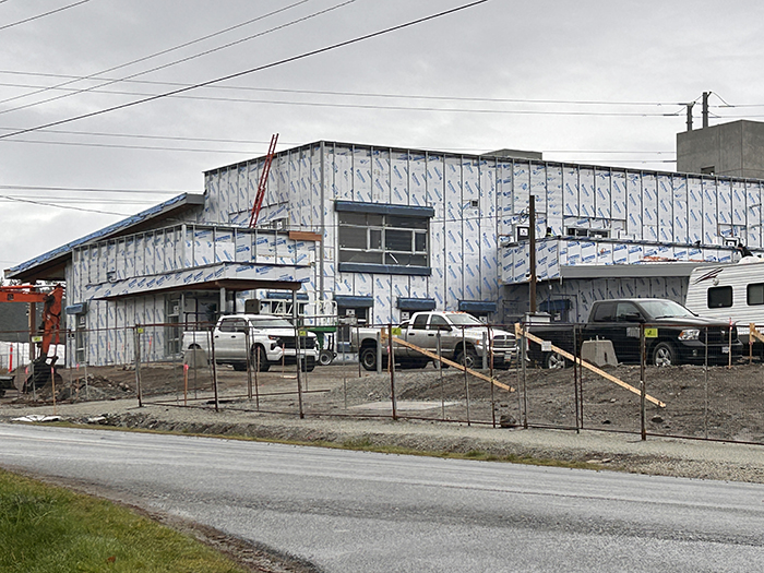 Fire hall project on track but party delayed