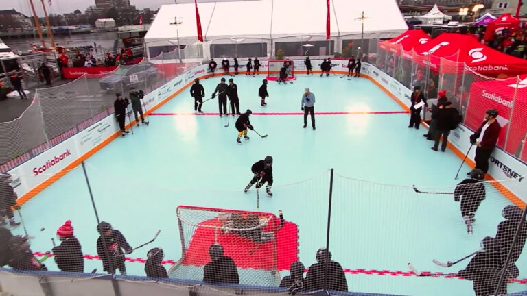 Skating rink on its way to Salt Spring