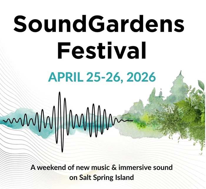 SoundGardens Festival of music and sound on April 25-26 weekend