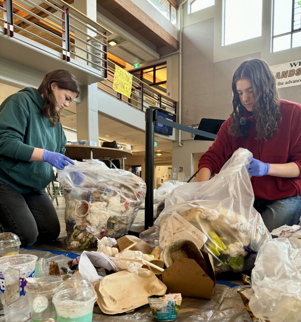 Trash audit lifts lid on recycling